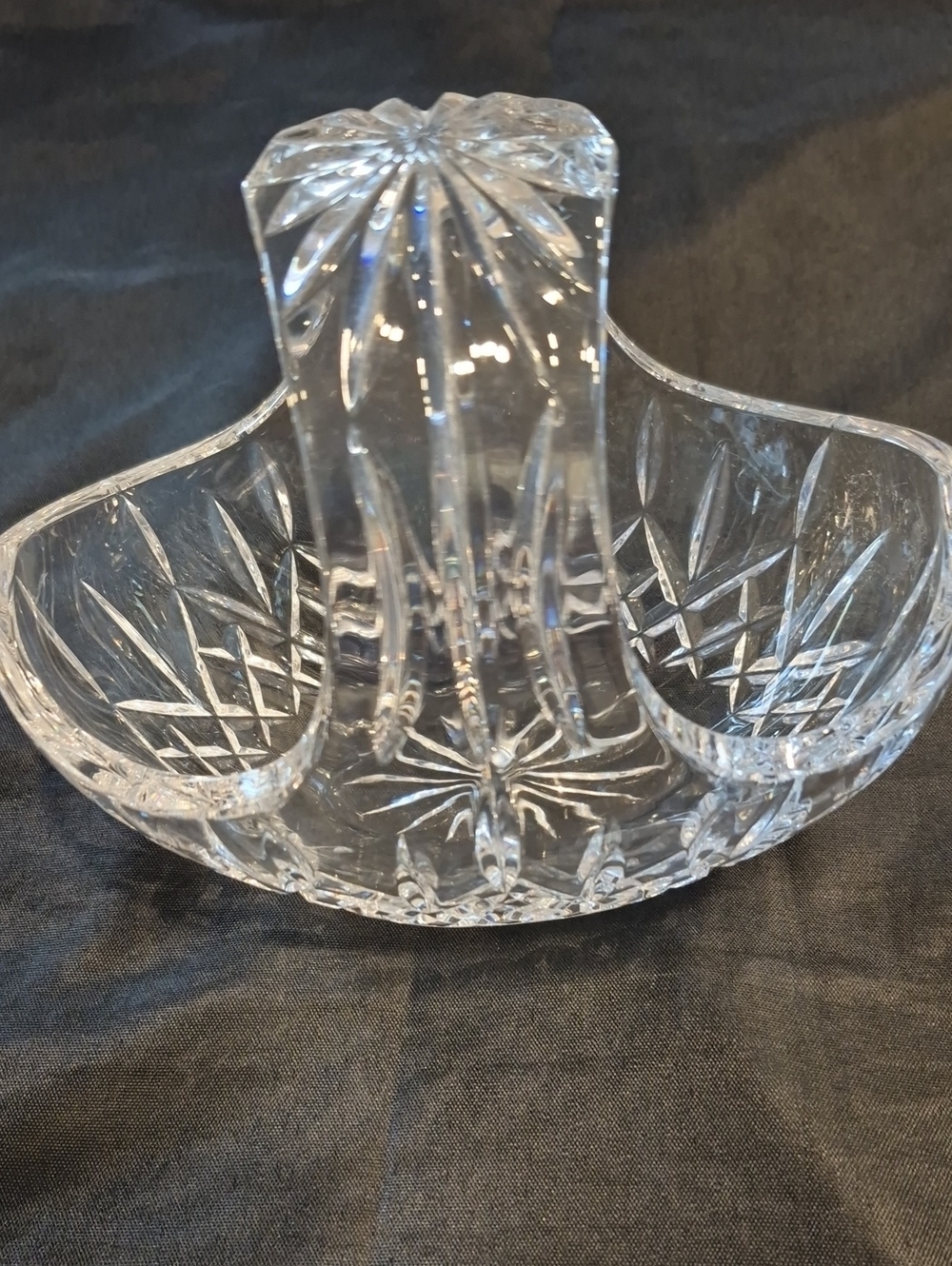 Waterford Crystal Lismore Basket Bowl Or Candy Dish